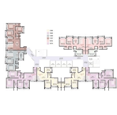 Sobha Aranya 3 BHK floor plan