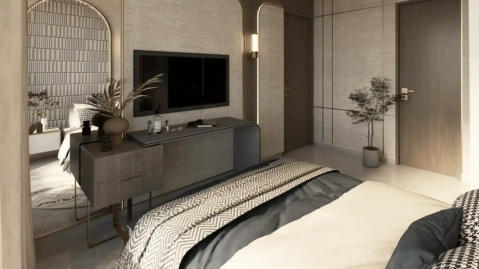 Sobha Aranya Cozy Bedroom