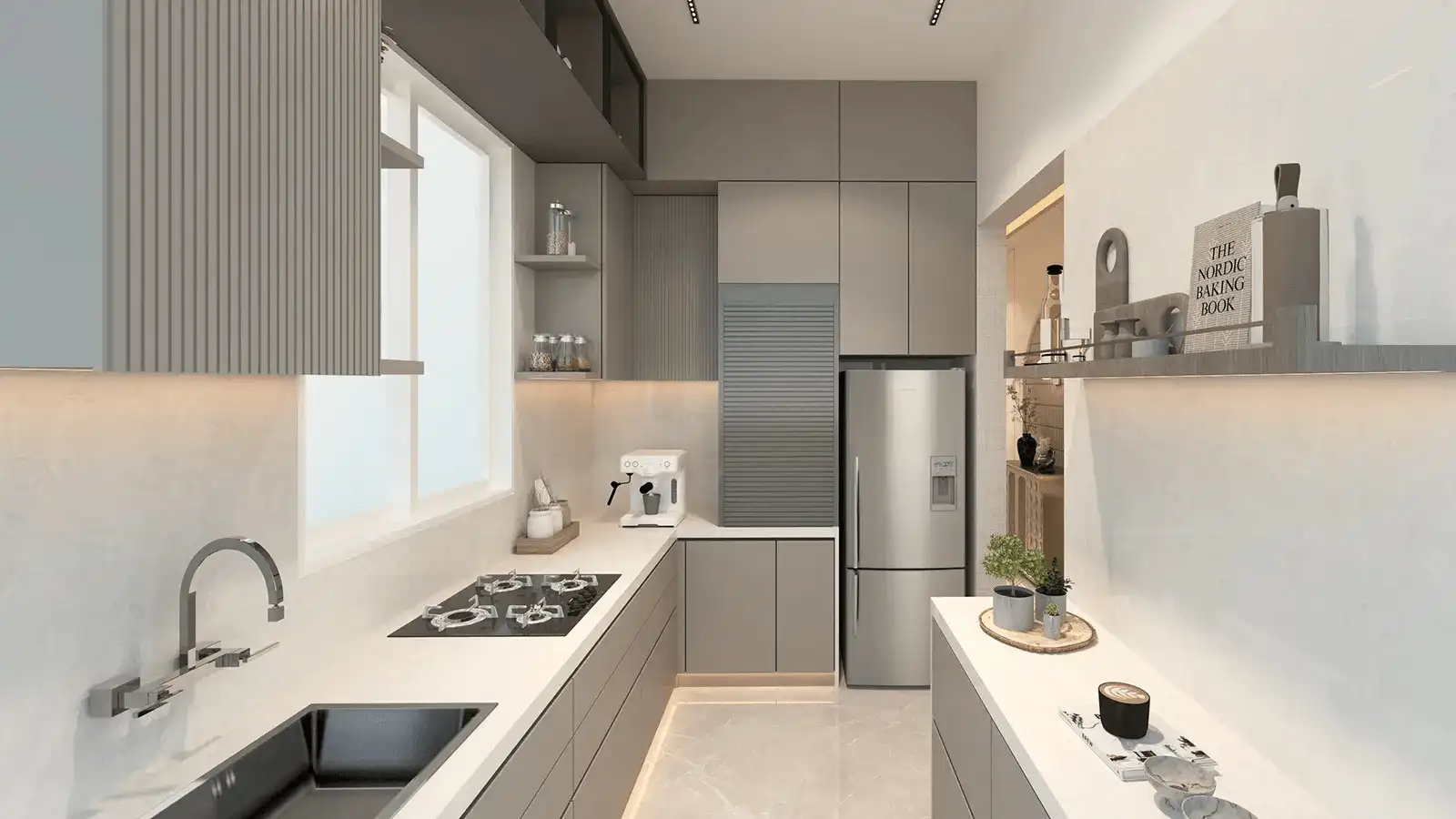 Sobha Aranya Modern Kitchen