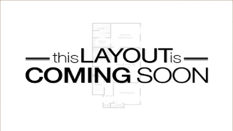 Sobha Amara - Sample floor plan for 2 BHK apartments
