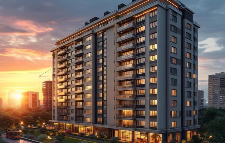 Sobha Waterfront, Somajiguda, off Raj Bhavan Road, Hyderabad, artist impression