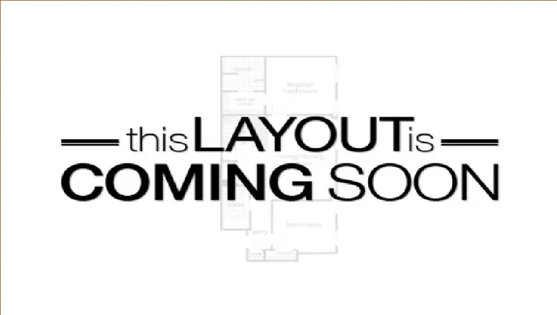 Sobha Navalur - Floor plan for 3 BHK apartments